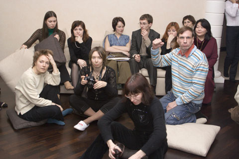 Запись видое-концерта арт рок группы ULME на студии Светнаны Сургановой